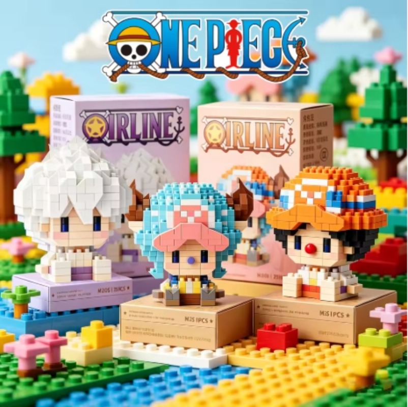3D Printing Lego - نموذج ثلاثي الأبعاد لشخصية لوفي من