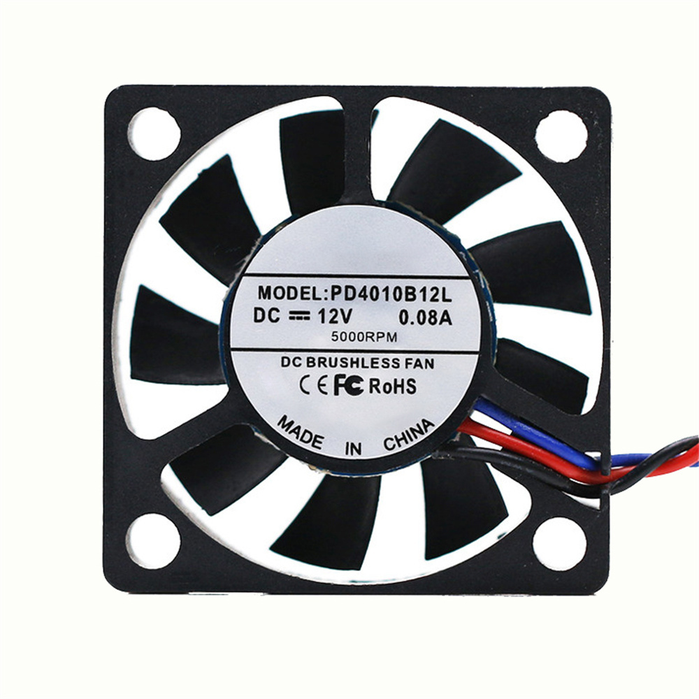 Cooling Fan 40Mm 3D - مروحة تبريد بدون فرشاة PD4010B12L بجهد