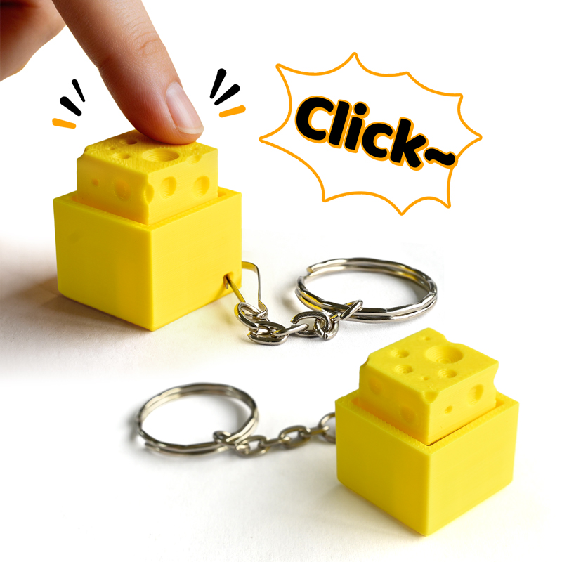 ميدالية مفاتيح فيدجيت كليكر مط - مراجعة 3D Printing Toys وسعره