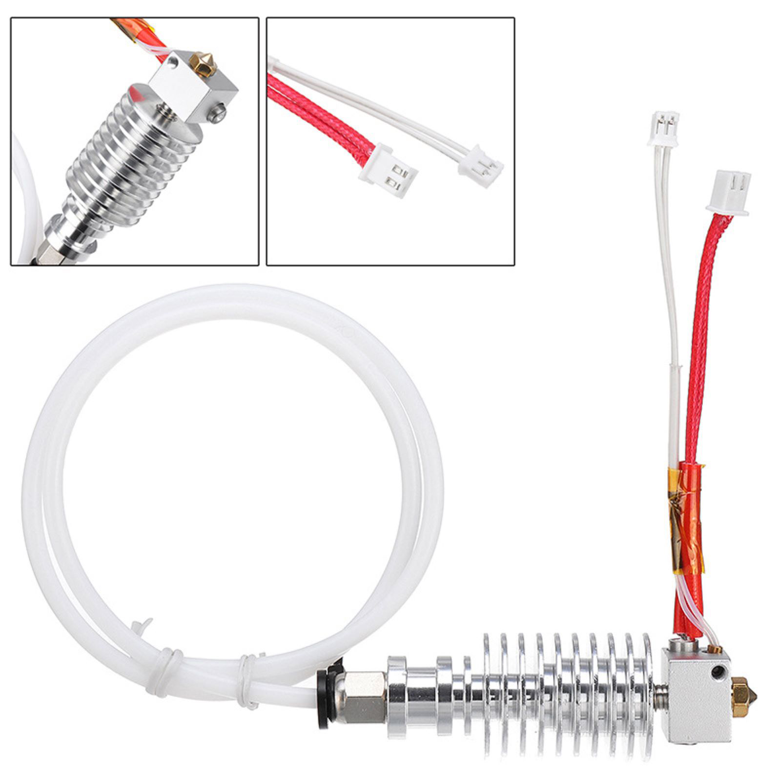طقم رأس طباعة V5 J-Head معدني  - مراجعة 3D Printer Hotend Kit وسعره