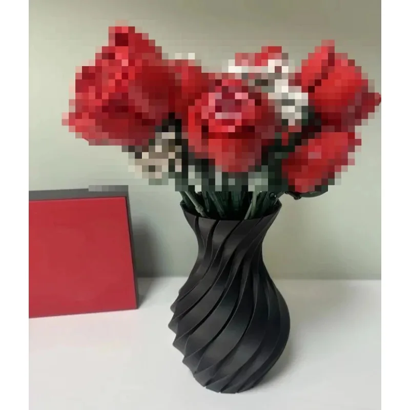 قطعة واحدة من مزهرية لتنسيق با - مراجعة 3D Printing Lego وسعره