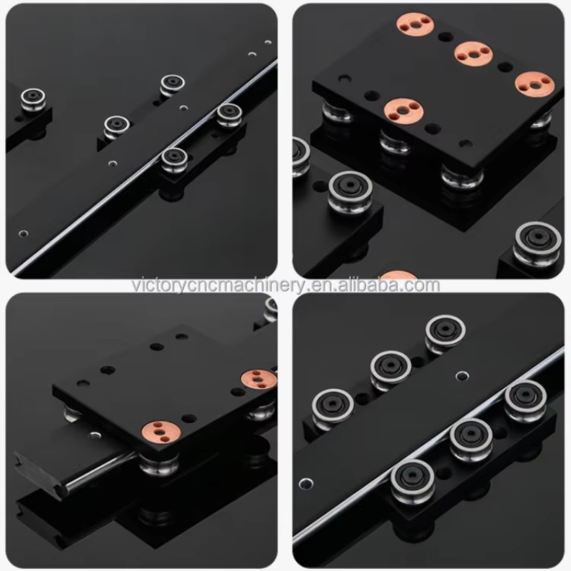 OSGB10UU-4 مع أربع عجلات، أسود - مراجعة Linear Guide Rail وسعره
