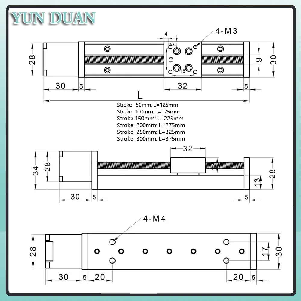 طاولة انزلاقية خطية من النوع T - مراجعة Linear Guide Rail وسعره