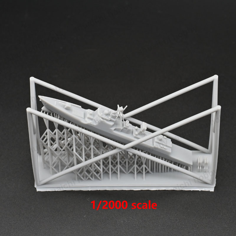 قطعتان من نموذج مدمرة من فئة ت - مراجعة 3D Printing Article وسعره