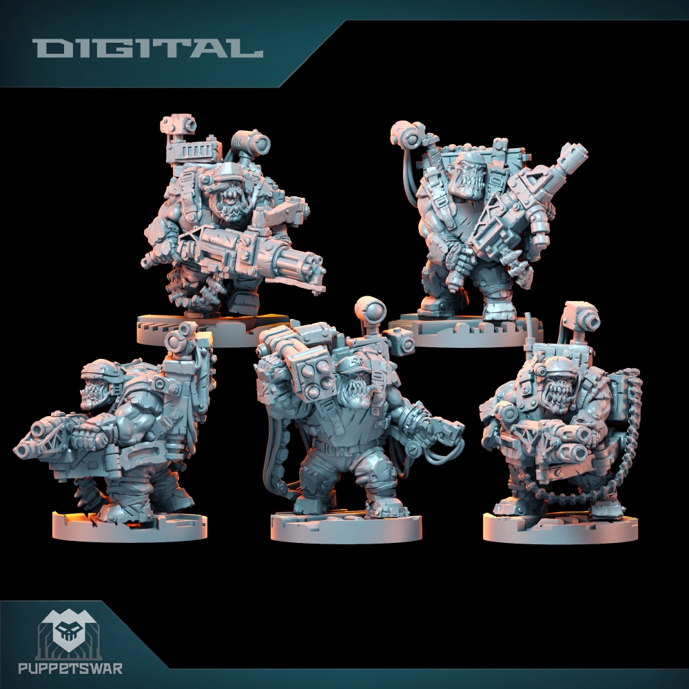 Orc Ultimate Badasses Squad، ش - مراجعة 3D Printing Article وسعره