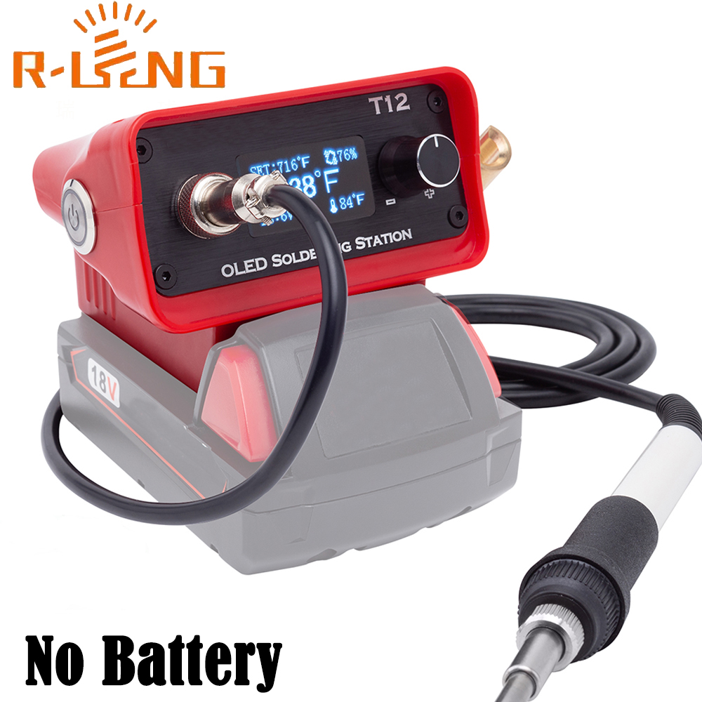 OLED T12 محطة لحام الحديد محطة - مراجعة Milwaukee Drill M12 Fuel وسعره