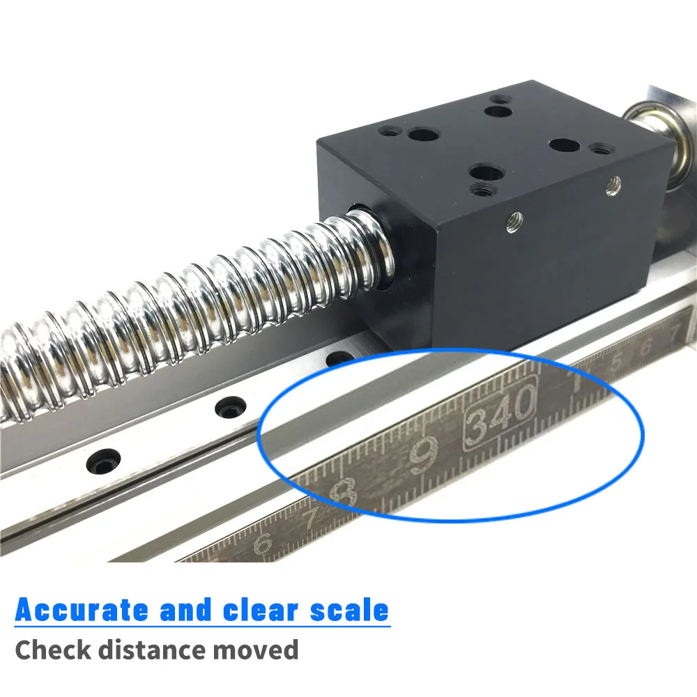 منصة انزلاقية حركية بمسافة فعا - مراجعة Linear Guide Rail وسعره