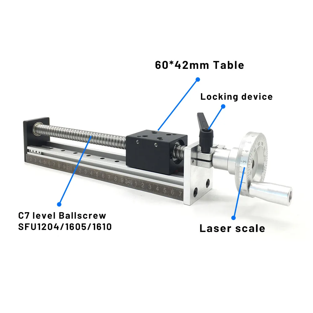منصة انزلاقية حركية بمسافة فعا - مراجعة Linear Guide Rail وسعره