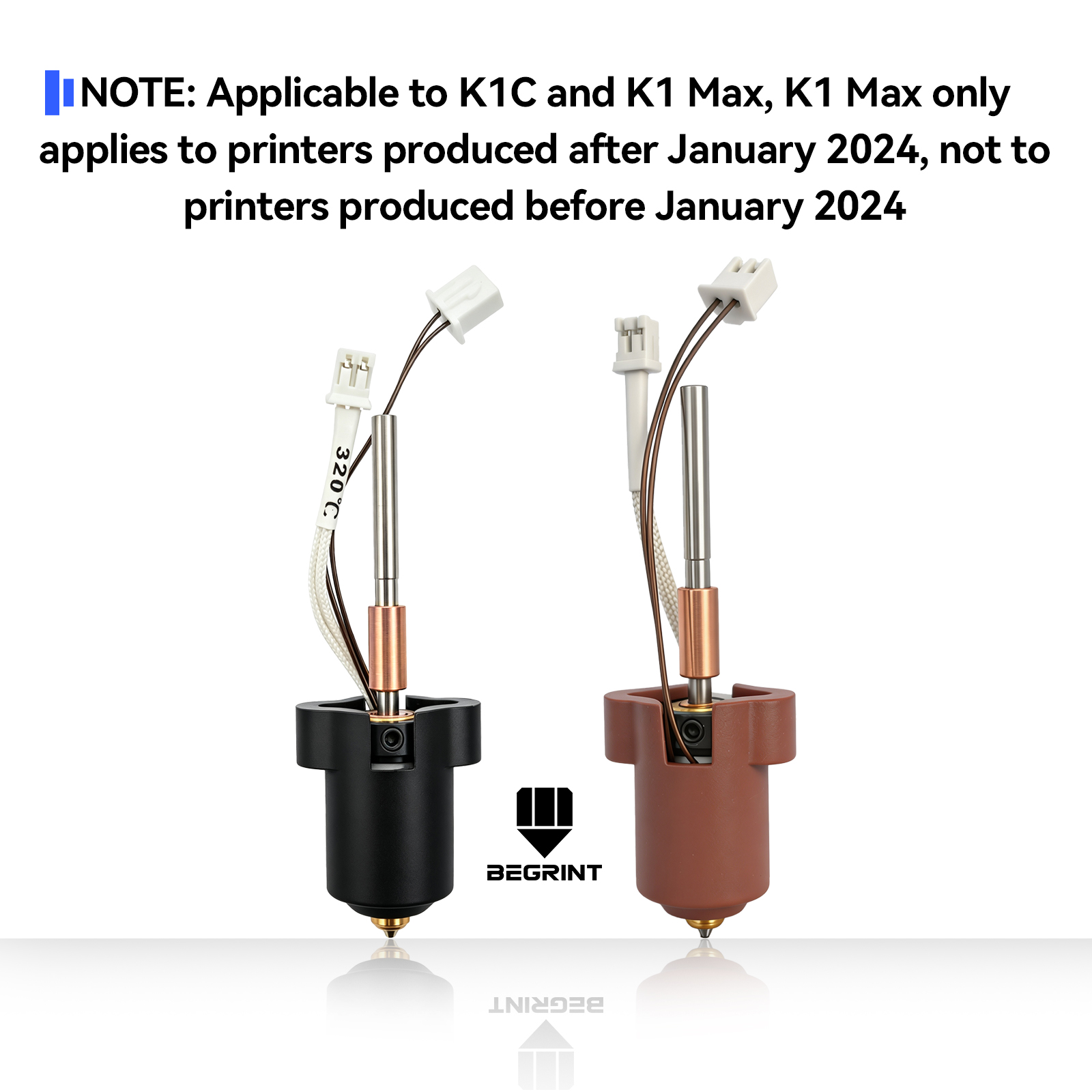 قطع غيار لطابعة Creality K1C K - مراجعة 3D Printer Hotend Kit وسعره