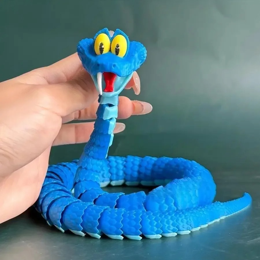لعبة محاكاة ثعبان غارث ثلاثية  - مراجعة 3D Printing Toys وسعره